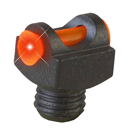 [788130202012] TruGlo TG954DR StarBrite Deluxe Bead  Black | Red Fiber Optic Front Sight 2.6 mm Threads