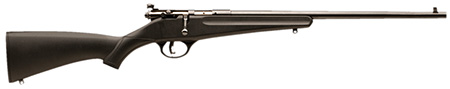 [062654137754] Savage Arms 13775 Rascal  Youth 22 LR 1rd 16.12" Blued Carbon Steel Barrel/Receiver, Matte Black Synthetic Stock, Right Hand