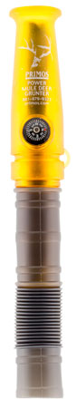 [010135007362] Primos 736 Power  Grunter Call Double Reed Mule Deer Sounds Attracts Blacktail/Mule Deer Features Built in Compass Black/Gold
