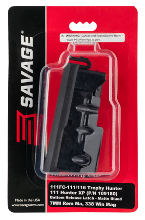 [011356552532] Savage Arms 55253 Axis  Blued Detachable 3rd 7mm Rem Mag 338 Win Mag Savage Axis/Apex/10/110/11/16