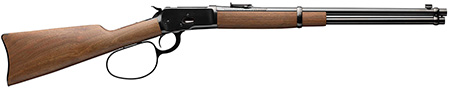 [048702121074] Winchester Guns 534190141 Model 1892 Large Loop Carbine 45 Colt (LC) 10+1 Cap 20" Brushed Polish Blued Rec/Barrel Satin Walnut Fixed Straight Grip Stock Right Hand (Full Size)