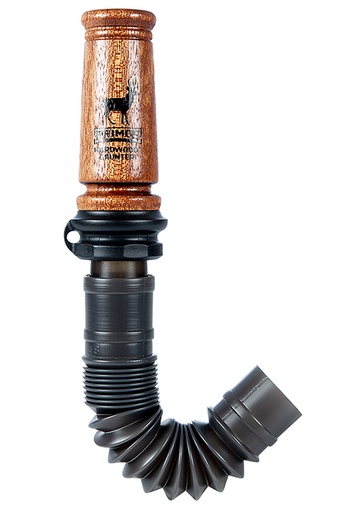 [010135007010] Primos 701 Hardwood Grunter  Grunter Call Attracts Deer Species Black/Natural Wood/Plastic