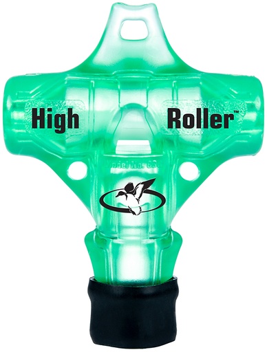 [010135008383] Primos 838 High Roller  Whistle Call Mallard Drake/Pintail/Teal/Widgeon Sounds Attracts Ducks Green Polycarbonate
