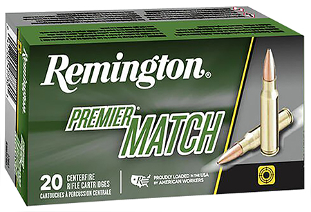 [047700410203] Remington Ammunition 21503 Premier Match 300Blackout 125gr Sierra MatchKing Open Tip Match 20 Per Box/10 Case