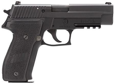[798681450695] Sig Sauer MK-25 P226 MK25 9mm Luger 4.40" 15+1 Black Hardcoat Anodized Aluminum Frame with Rail Black Nitron Stainless Steel Slide Black Polymer Grip