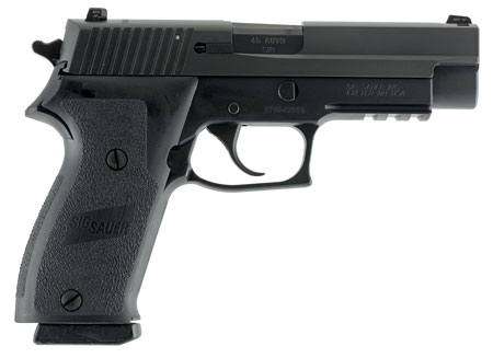 [798681437238] Sig Sauer 220R45BSSCA P220 Full Size *CA Compliant 45 ACP 4.40" 8+1 Black Hardcoat Anodized Aluminum Frame Black Nitron Stainless Steel Slide with Black 1-Piece Ergo Grip