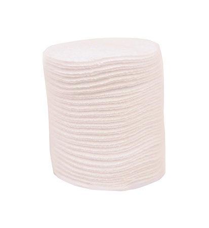 [709779500277] Pro-Shot 1300 Cleaning Patches  .22 - .270 Cal 1" Round Cotton Flannel 300 Per Bag