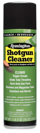 [047700184722] Remington Accessories 18472 Shotgun Cleaner  Removes Carbon/Lead/Plastic Fouling/Powder 18 oz Aerosol