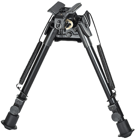 [076683406354] Champion Targets 40635 Pivot Bipod 6-9" W/Cant  &  Traverse Black Metal