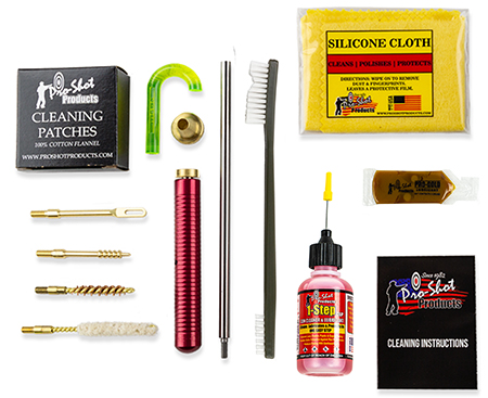 [709779400867] Pro-Shot R22KIT Classic Box Kit .22 Cal Rifle/Yellow Plastic Case