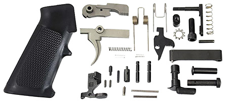 [661799410205] Anderson G2K421A000OP Lower Parts Kit  AR-15 Black