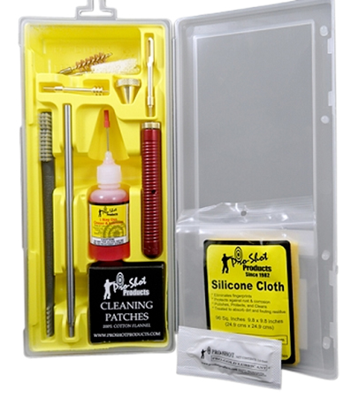 [709779400843] Pro-Shot P4010KIT Classic Box Kit .40/ 10mm Pistol/Yellow Plastic Case