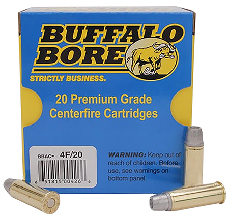 [651815004266] Buffalo Bore Ammunition 4F20 Deer Grenade Strictly Business 44Rem Mag +P 240gr Gas Checked Hollow Point 20 Per Box/12 Case