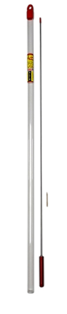 [709779400317] Pro-Shot 1PS3217 Micro-Polished Cleaning Rod .17/ .177 Cal Rifle #5-40" Thread 32.50" Stainless Steel w/Swivel Handle