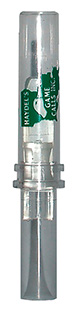 [086666101701] Haydel's Game Calls DR85 Double Reed  Open Call Double Reed Mallard Sounds Attracts Ducks Clear Plastic