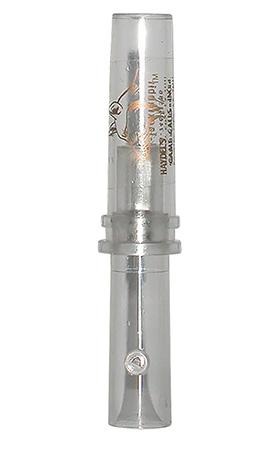 [086666200107] Haydel's Game Calls GHC Government Hunter  Open Call Cottontail/Jackrabbit Sounds Attracts Predators Clear Acrylic