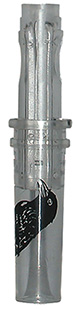 [086666700201] Haydel's Game Calls TC87 Triple Tone  Open Call Crow/Hawk Sounds Attract Turkeys, Clear Acrylic