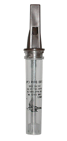 [086666910600] Haydel's Game Calls D90 Dove  Open Call Mourning Doves Sounds Attracts Doves Clear Acrylic