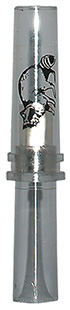 [086666300302] Haydel's Game Calls RS85 Squaller  Open Call Attracts Raccoon Clear Acrylic