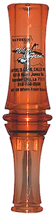 [086666980405] Haydel's Game Calls WF00 White Front  Open Call Specklebelly Sounds Attracts Geese Brown Acrylic