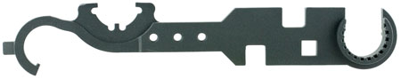 [814108012939] NcStar TARW Armorer's Barrel Wrench  Black Steel AR15/M4/M16