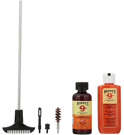 [026285513547] Hoppe's PCO45B Pistol Cleaning Kit 44 / 45 Cal (Clam Pack)