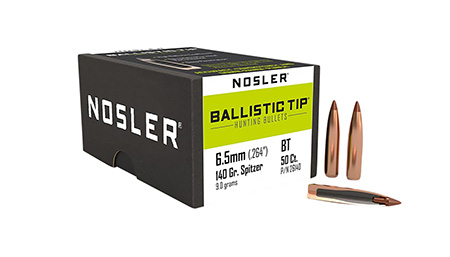 [054041261401] Nosler 26140 Ballistic Tip  6.5Creedmoor 140gr Spitzer Point 50/Box