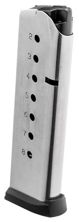 [706397873868] Springfield Armory PI6074 1911  8rd 45 ACP Stainless Steel
