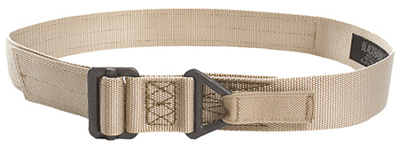 [648018003981] Blackhawk 41CQ01DE CQB Riggers Belt Tan Nylon 41" 1.75" Wide Hook  &  Loop Closure