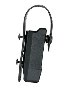 [648018092145] Blackhawk 430900BK Tactical Mag Pouch  Single Black Polymer Snap Compatible w/Single Stack or Double Stack