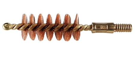 [709779100965] Pro-Shot 50P Bore Brush  .50 Cal Pistol #8-32 Thread Bronze Bristles Brass Core