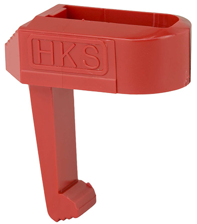 [088652002245] HKS 22R Speed Mag Loader Made of Plastic with Red Finish for 22 LR Ruger Mark I, Mark II
