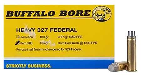[651815037028] Buffalo Bore Ammunition 37B20 Heavy Strictly Business 327Federal Mag 130gr Hard Cast 20 Per Box/12 Case