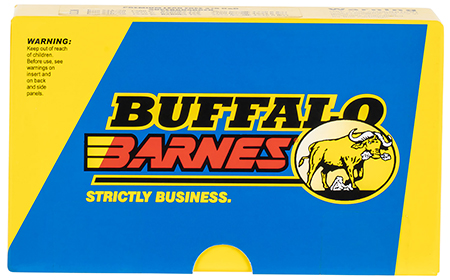 [651815054018] Buffalo Bore Ammunition 54A20 Buffalo-Barnes Strictly Business 375H & H Mag 300gr Barnes TSX Lead Free 20 Per Box/12 Case