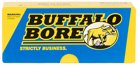 [651815011035] Buffalo Bore Ammunition 11C20 Heavy Strictly Business 38-55Win 255gr Semi Jacketed Flat Point 20 Per Box/12 Case