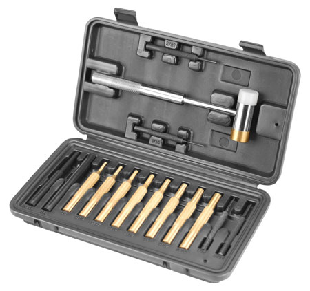 [661120519003] Wheeler 951900 Hammer and Punch Set 15 Piece 15-PC HAMMER PUNCH SET