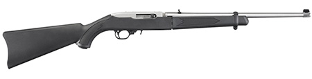 [736676111008] Ruger 11100 10/22 Takedown Full Size 22 LR 10+1 18.50" Matte Stainless Steel Barrel, Receiver w/Integral Scope Mount, Black Synthetic Fixed Stock, Right Hand