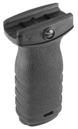[676315024880] Mission First Tactical RSG React Vertical Grip Short Black Polymer for AR-Platform