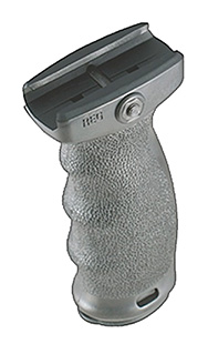 [676315024897] Mission First Tactical REG React Vertical Grip Ergonomic Black Polymer for AR-Platform