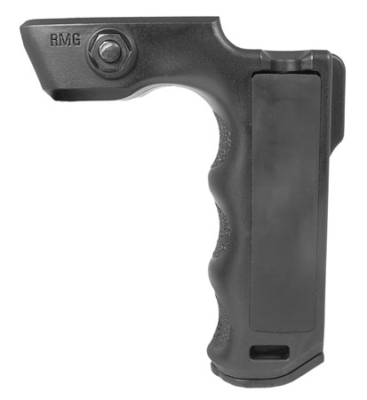 [676315024927] Mission First Tactical RMG React Vertical Grip Black Polymer Magwell Mounted for AR-15, M4, M16, HK 416