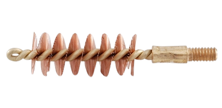 [709779100255] Pro-Shot 45P Bore Brush  .45 Cal Pistol #8-32 Thread Bronze Bristles Brass Core