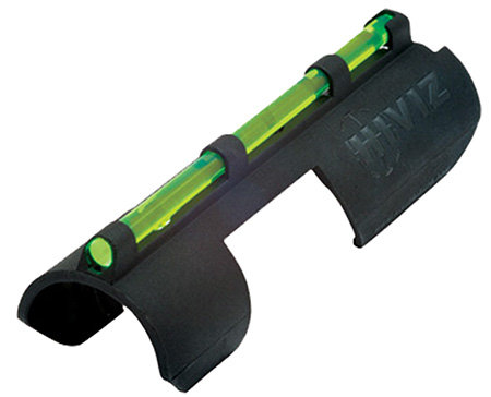 [613485588248] HiViz MPBTAC MPB-TAC Plain Barrel Snap-On Front Sight  Black | Green/Red Fiber Optic