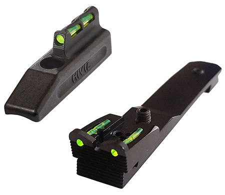 [613485588835] HiViz HHVS001 Henry .22 LR Interchangeable Front Sight Set  Black Green, Red, White LitePipes for Henry Lever Action