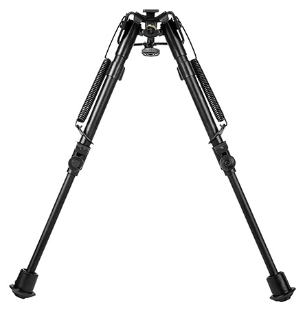 [814108015794] NcStar ABPGF Precision Grade Fullsize Friction Bipod Black 7-11" Steel/Aluminum W/Adapters