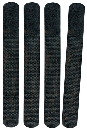 [013527156341] Bianchi 15634 7406 Belt Keeper Black Nylon Loops Mount 4 Per Pkg