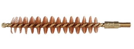 [709779100156] Pro-Shot 45R Bore Brush  .45 Cal Rifle #8-32 Thread Bronze Bristles Brass Core