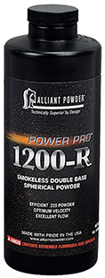 [008307410010] Alliant Powder PP1200-R Rifle Powder Power Pro 1200-R Rifle 223 Cal 1 lb