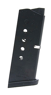 [708279011221] ProMag SMI20 Standard  6rd 380 ACP Fits S&W Bodyguard Blued Steel