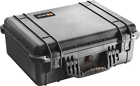 [019428004002] Pelican 1520000110 Protector Case Black Polypropylene Holds Handgun