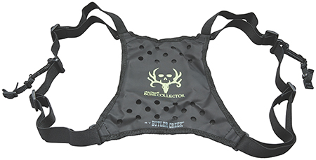 [051525161264] Butler Creek 16126 Bino Caddy Deluxe Black w/Bone Collector Logo Canvas